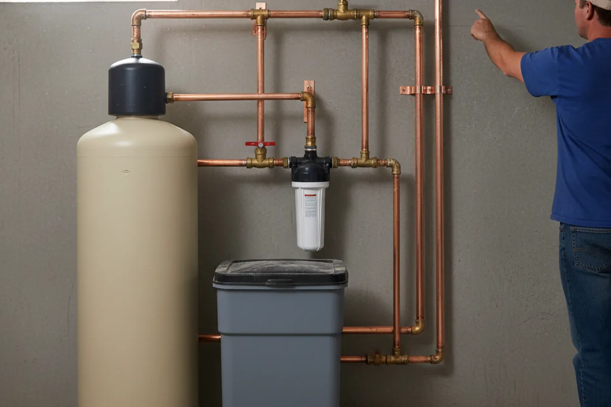 Whole-house water treatment system installed in Frederick